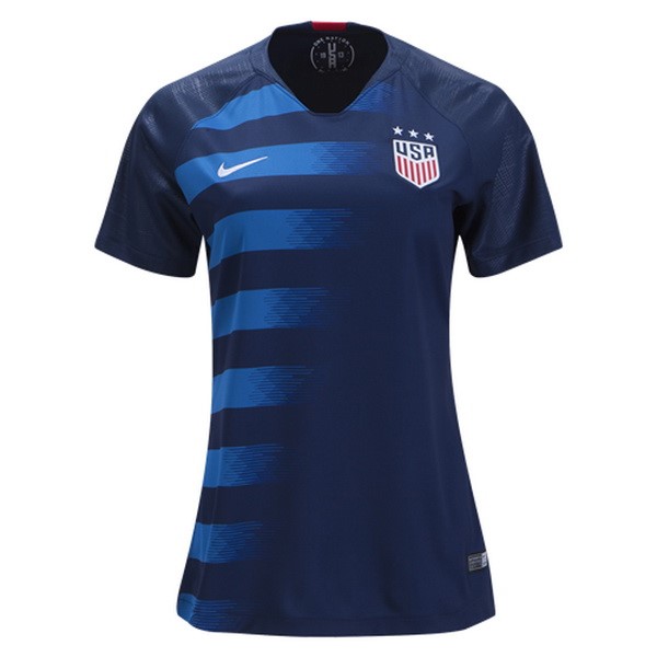 Camiseta Estados Unidos 2ª Mujer 2018 Azul